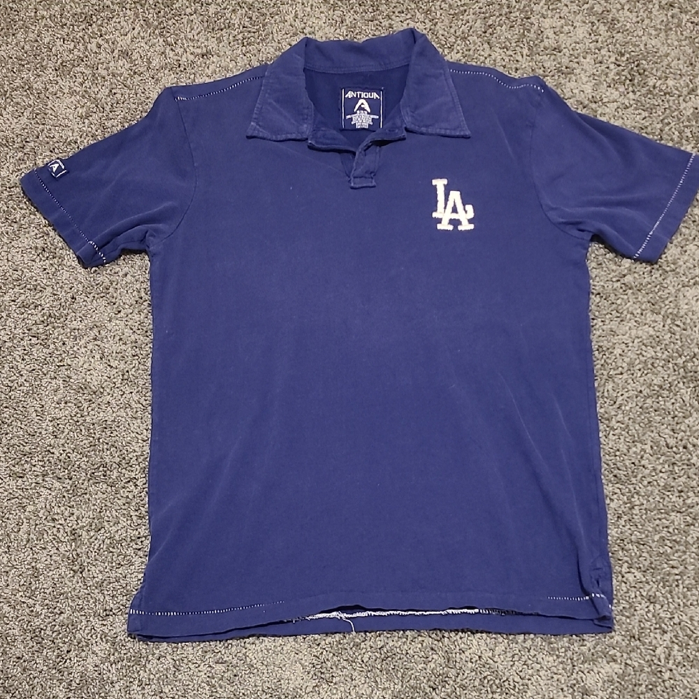 Antigua Navy Polo Shirt with LA Logo